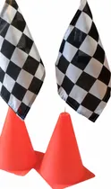 Comprar Banderitas Formula 1 Carrera Autos 20 Banderitas 10 Conos