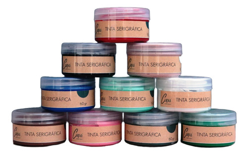 Pintura-tinta Serigrafia-color-250gr -no Incluye Blanco