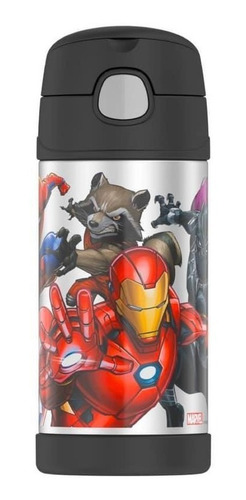 Garrafa Squeeze Térmico Thermos Funtainer Importada Menino