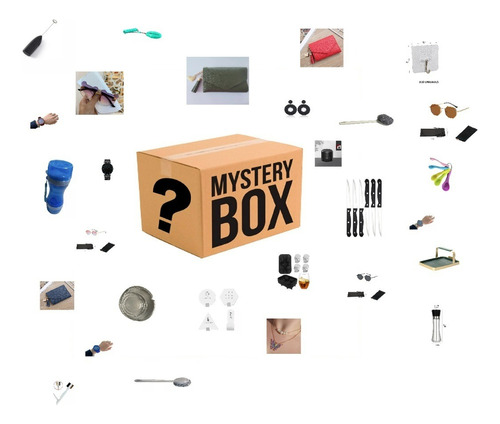 Caja Misteriosa 5 Artículos, Mistery Box, Gran Valor