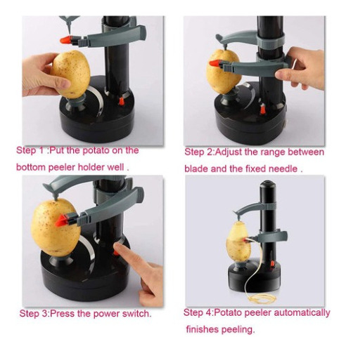 Pelador De Frutas Automático, Kit De Reposição Com Cuchilas