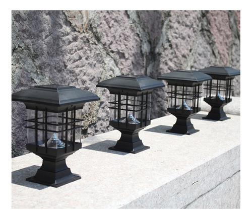 Pilares Solares, Valla Impermeable, Columna Exterior