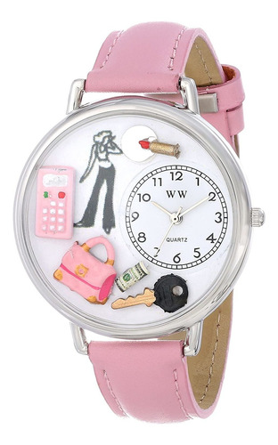 Reloj Hombre Whimsica Whims-u161 Cuarzo Pulso Rosa Just Watc