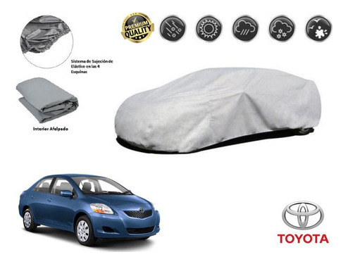 Funda Car Cover Afelpada Premium Toyota Yaris 1.5l 2008