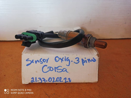 Sensor De Oxigeno Corsa 3 Cables.
