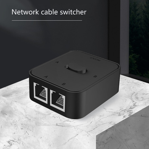 Seletor De Comutador De Rede Port Rj45 Lan Cat6 1000mbp