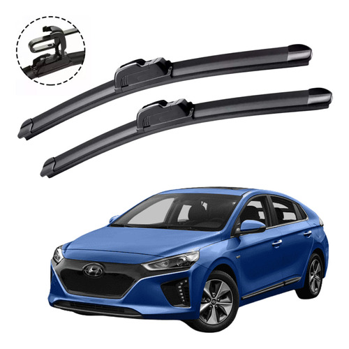 Par Plumas Limpiaparabrisas Brx P/ Hyundai Ioniq 2019