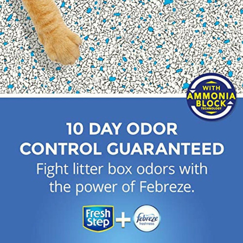 Fresh Step Multi Cat Con Frescura De Febreze, Extreme, Gris,