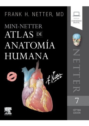 Mini Netter. Atlas De Anatomia Humana 7º Edicion, De Netter, Frank H.. Editorial Elsevier En Español