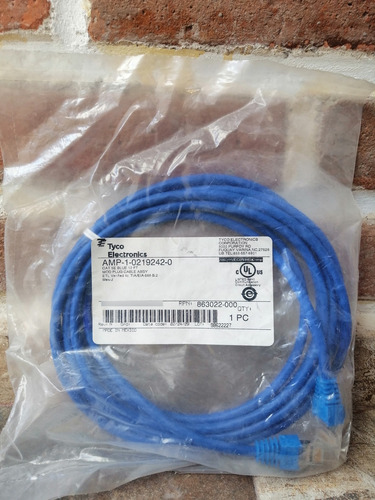 Paquete De 14 Patch Cord Amp De 10ft Cat.5e
