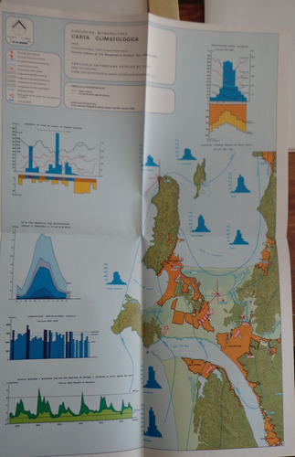 Concepción Cartografía Mapas 1977 Biobio Planos (Usado)