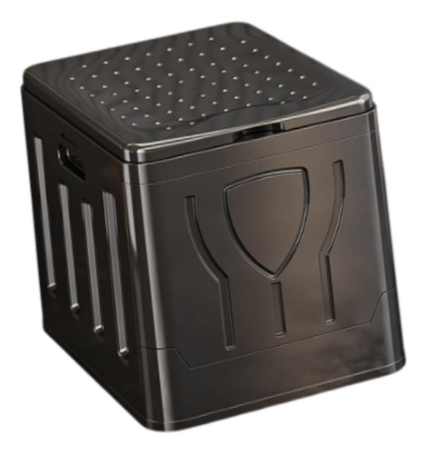 Baño Para Acampar Inodoro Portátil Plegable Negro