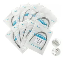 Comprar 10 Paquetes Arcos Acero Rectangular Ortodoncia 