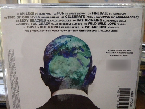 Cd Pitbull - Coleção 4 Cds Raro (Usado)
