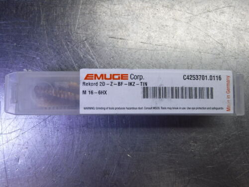 Emuge Rekord M16 6hx Coolant Through Tap C4253701.0116 ( Yyz