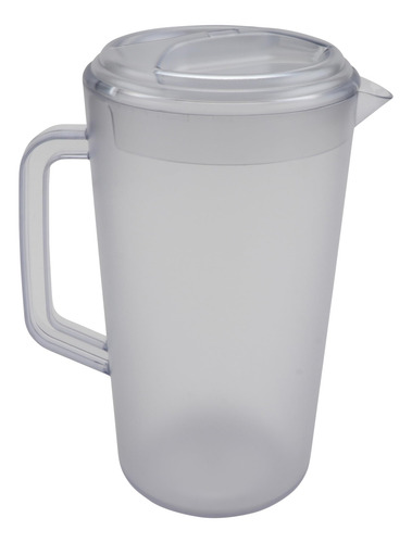 Jarra De Plástico 3.78 Litros Resistente Con Tapa Transparen