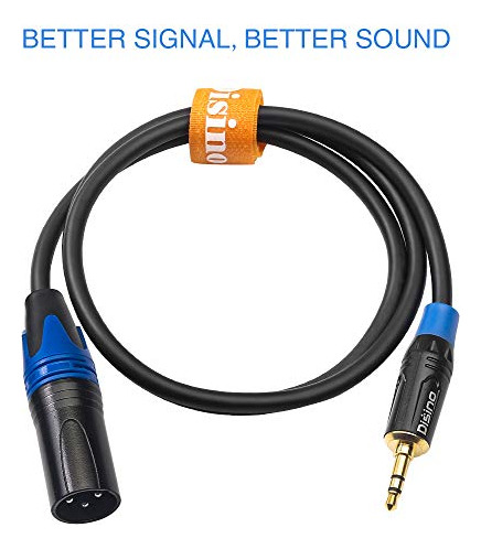 Cable De Audio Xlr A 3.5mm - 10 Ft
