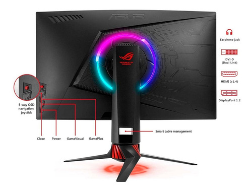 Monitor Gamer 144hz Asus 27 Pulgadas Rog Strix Xg27 /v /vc