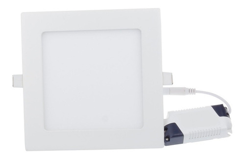 Lampara Led Panel 12w Empotrar Luz Blanca - 6$ Al Mayor 