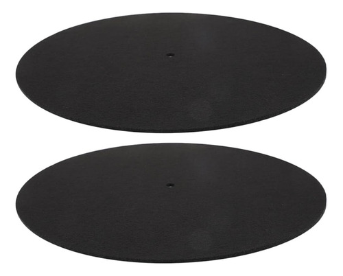 2pcs Estera De Plato Giratorio De Vinilo Platos Girator...