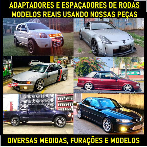 Par Espaçador Rodas Renault 4x100 Sandero Clio Logan 32mm
