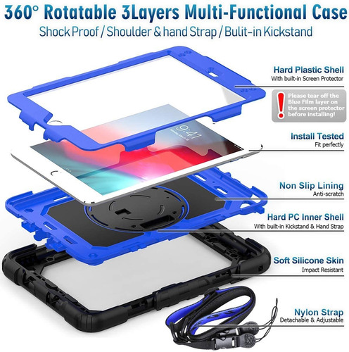Imagen 3 de 7 de Timecity Case Compatible With iPad Mini 4 iPad Mini 5 2019