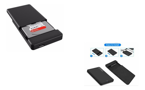 Case Externo 2.5 Usb 3.0 - Discos Sata De Notebook Gabinete