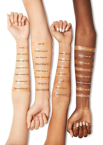 Base de Maquiagem em Creme Bareminerals Liquid Mineral Bareminerals Tom Creme