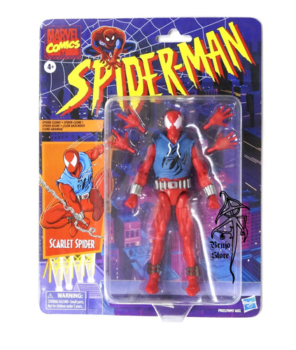 Marvel Legends Retro Scarlet Spider 17cm Brujostore