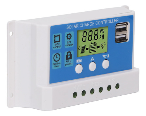 Equipo De Suministro De Energía Panel Controlador Solar Pwm