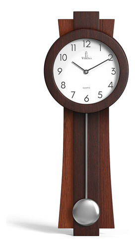Reloj De Pared Silencioso Con Péndulo Para Decoración De Hog