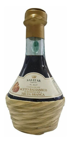 Aceto Balsamico Savitar Palha Com Trufa 250 Ml