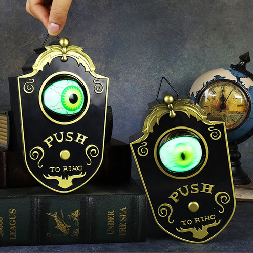 Aa Campainha De Halloween Com Led Lightup Eyeball Sons
