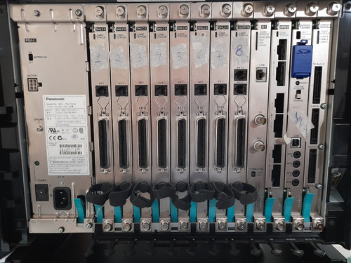 Sistema Pabx Panasonic Kx-tda600 E Módulo De Expansão Tda620 (Usado)