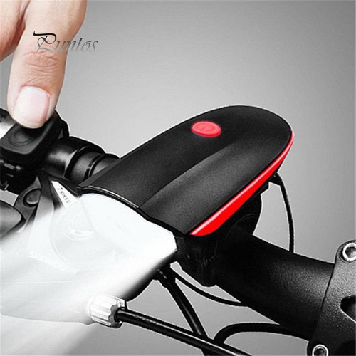 Linterna Bocina Bicicleta Recargable