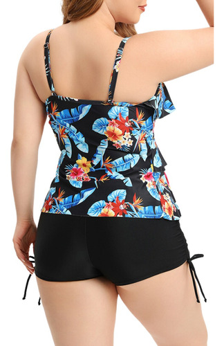 Tankini Mujer Short Diseño Mily Colores