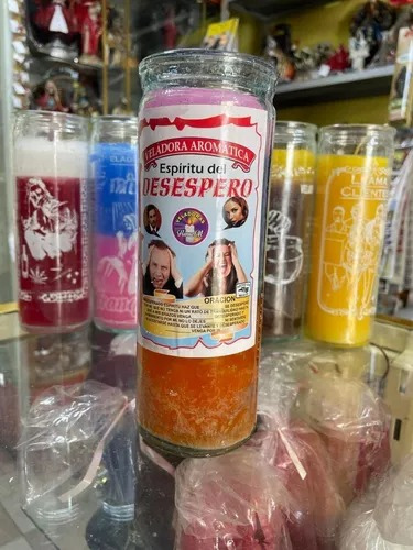 Veladora Espíritu Del Desespero Poderoso Efecto + Regalo