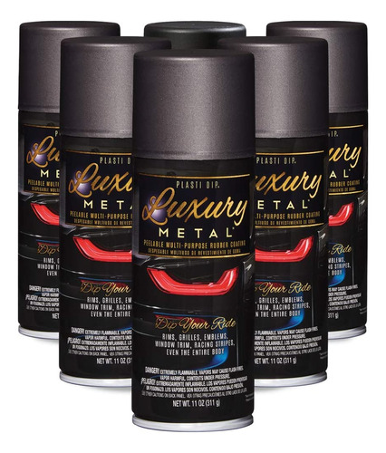 Plasti Dip Spray Black Sapphire Metal De Lujo 11 Oz (paquete