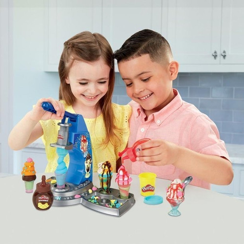 Imagen 8 de 10 de Play-doh Kitchen Heladeria Creativa