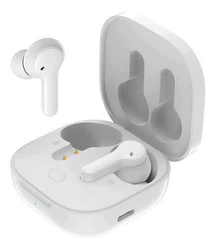 Auriculares Qcy T13 Bluetooth 5.1 Con Funda De Carga Inalámb