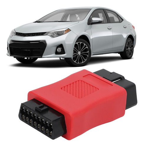 Adaptador De Conector Macho Para Fêmea Obd2 Plugue Obdii Par