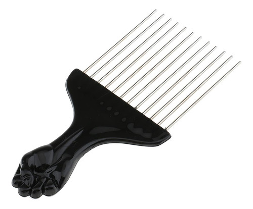 2pcs Cepillo De Material Acero Inoxidable De Peluquería