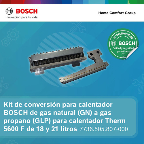 Repuesto Sensor De Temperatura Calentador 2400 Y 5600 Bosch