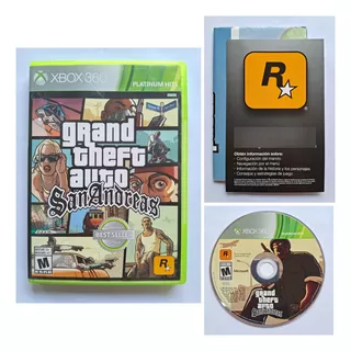 Grand Theft Auto San Andreas Xbox 360