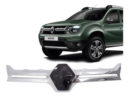 Máscara Frontal Cromada Renault Duster 2019-2020 (sin Logo)