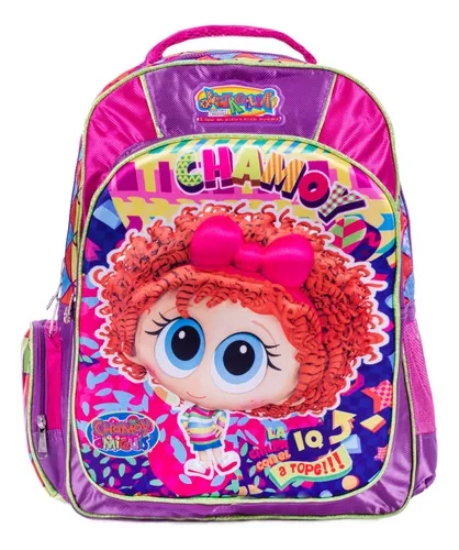 Mochila 3d Chamoy Iq Primaria Ruz Color Rosa Dise o De La Tela