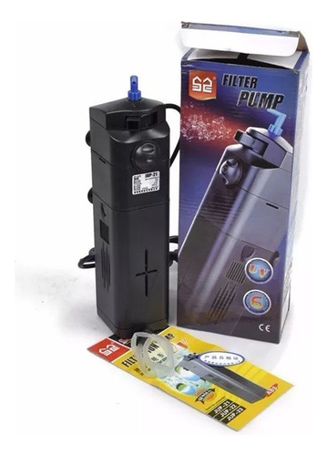 Sunsun Filtro Interno Jup-21 800l/h Com Uv De 7w P/ Aquário