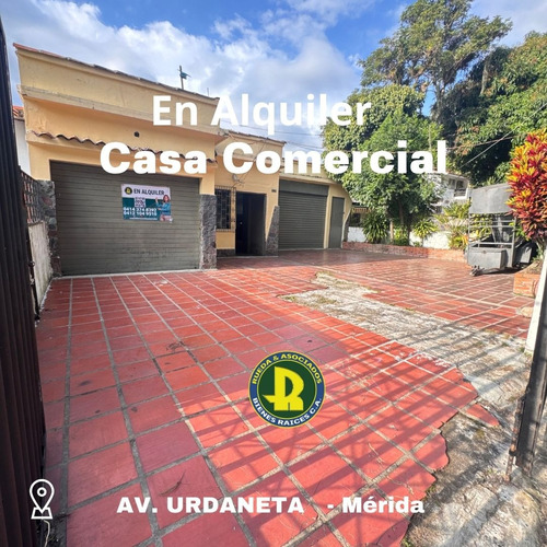 En Alquiler Local Comercial En La Av Urdaneta Frente Alparque Los Escritores Mérida - Venezuela