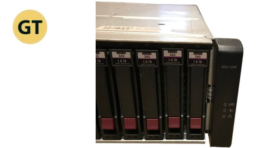 Storage Hp Msa 1040. 15 Hds De 1.8tb Totalizando 27tb K2q89a (Usado)