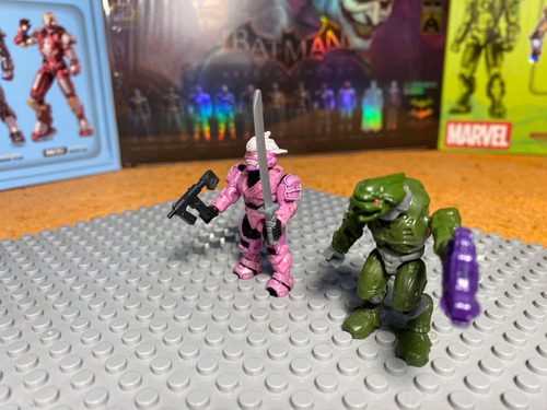 Megabloks Megaconstrux Halo Figuras Raras (005) 1 Halo (Usado)